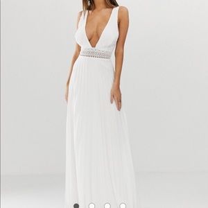 White maxi dress- Bridal!